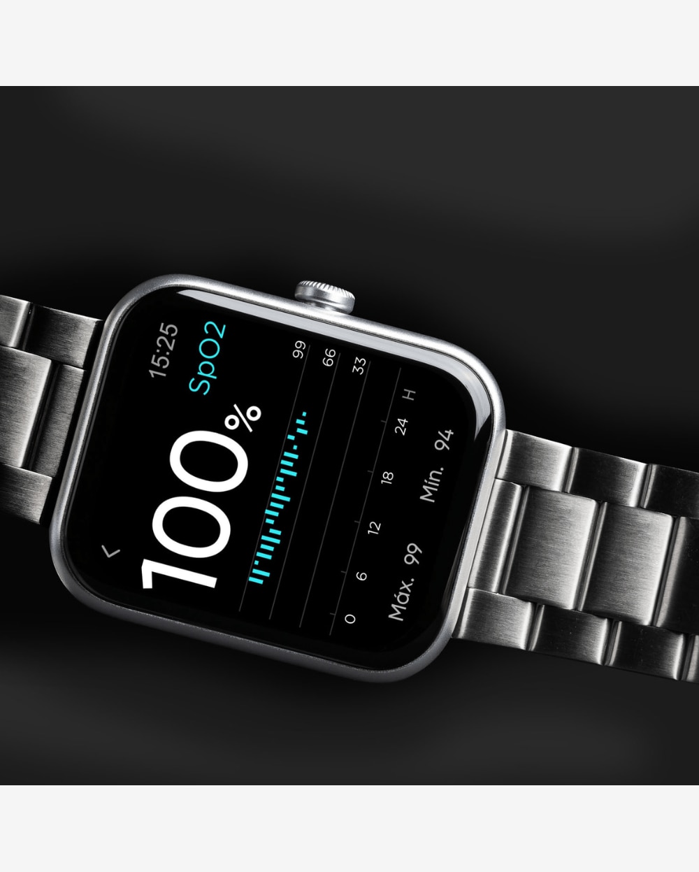 Smartwatch Technos Connect MAX Prata - TMAXAM/8K