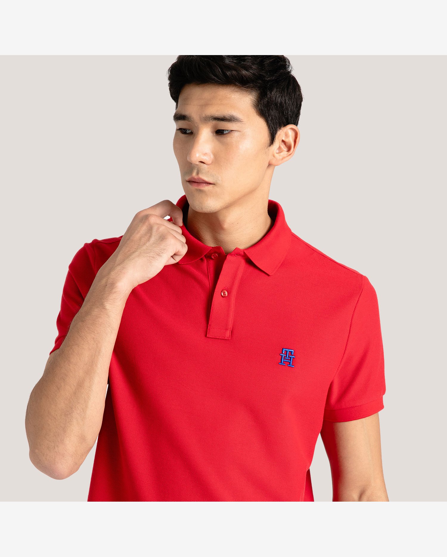 Polo Piquet Monograma Bordado