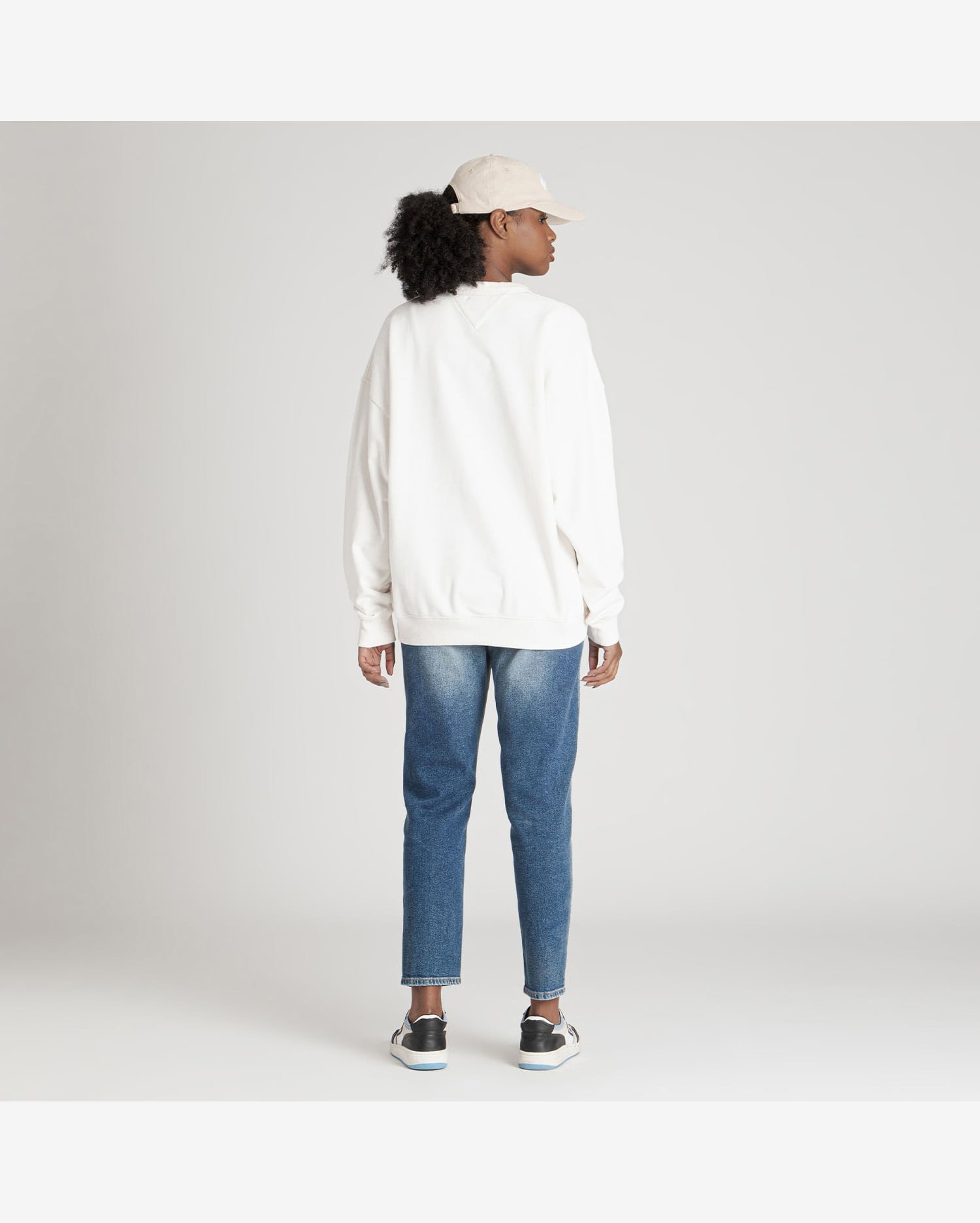Moletom Logo Retrô Tommy Jeans