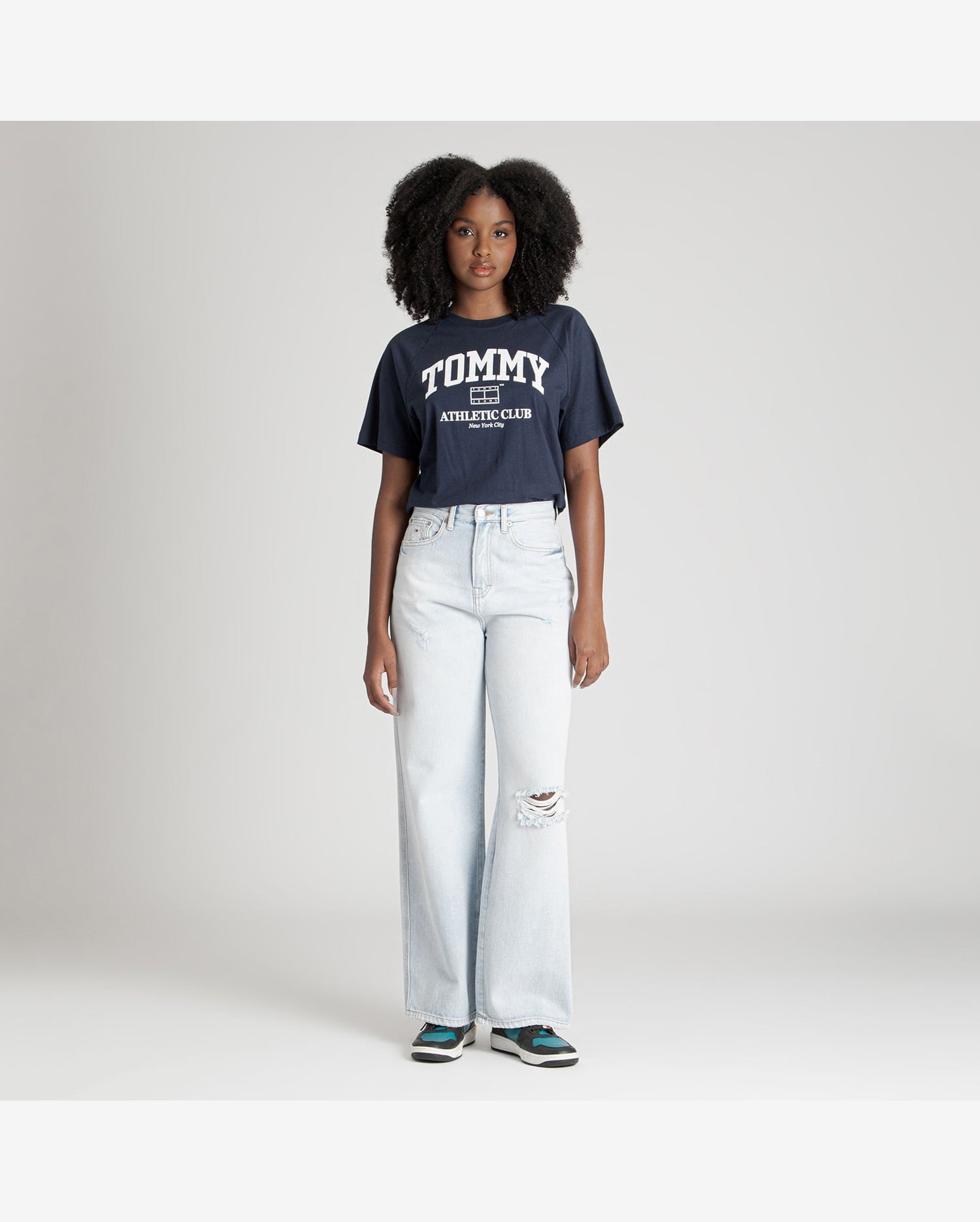 Calça Claire Jeans Wide Leg Tommy Jeans