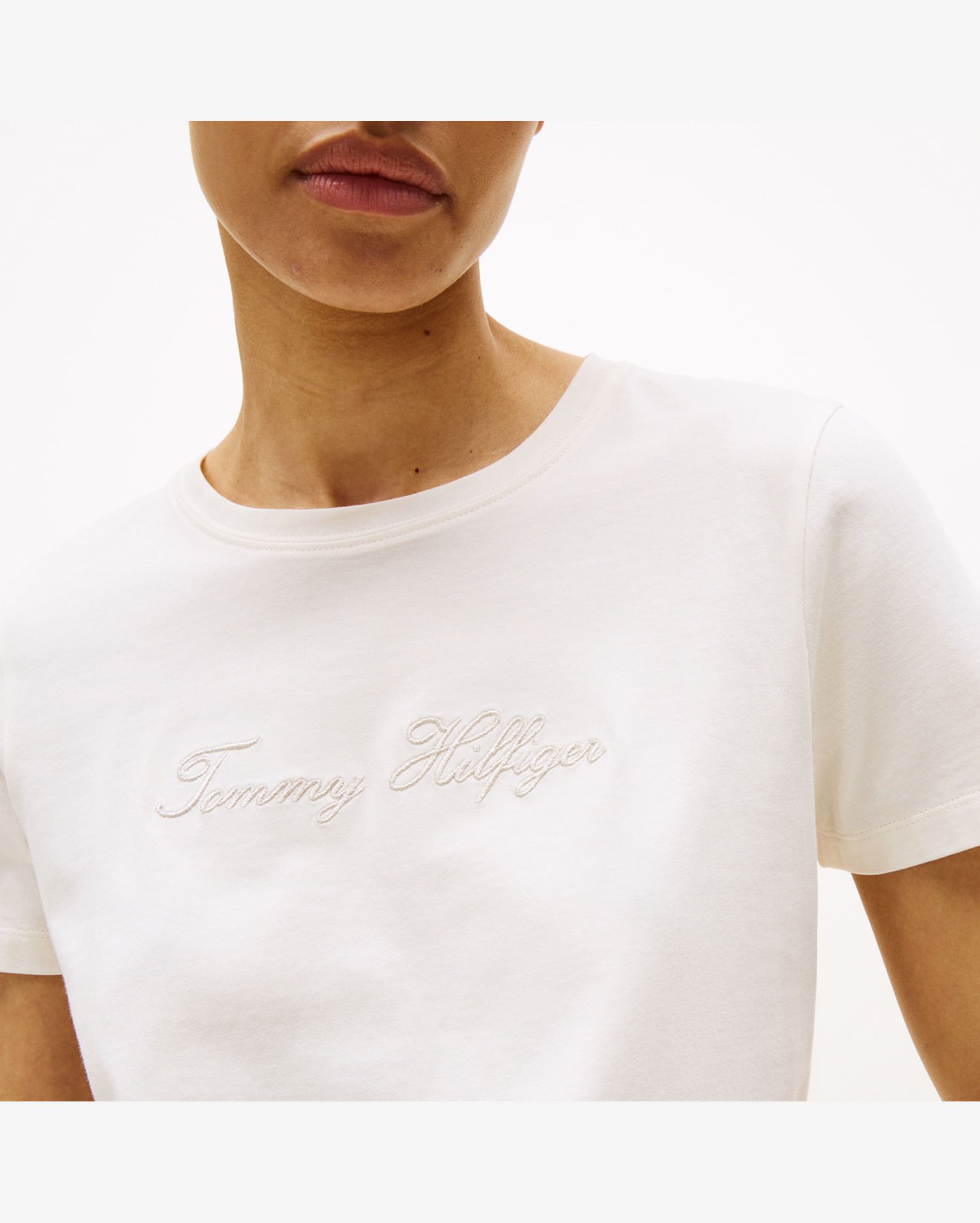 Camiseta Logo Cursivo Lurex