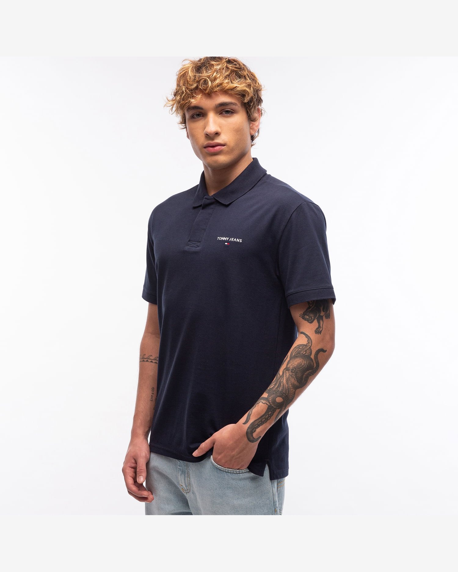 Polo Logo Linear Regular Fit Tommy Jeans