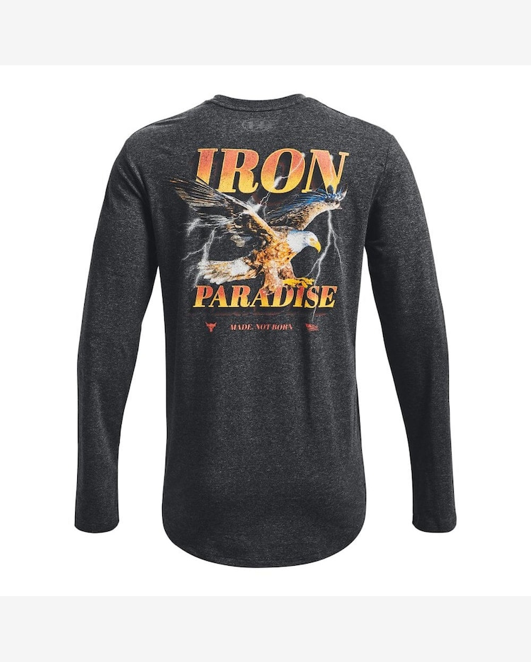 Camiseta Manga Longa de Treino Masculina Under Armour Project Rock Outlaw LS