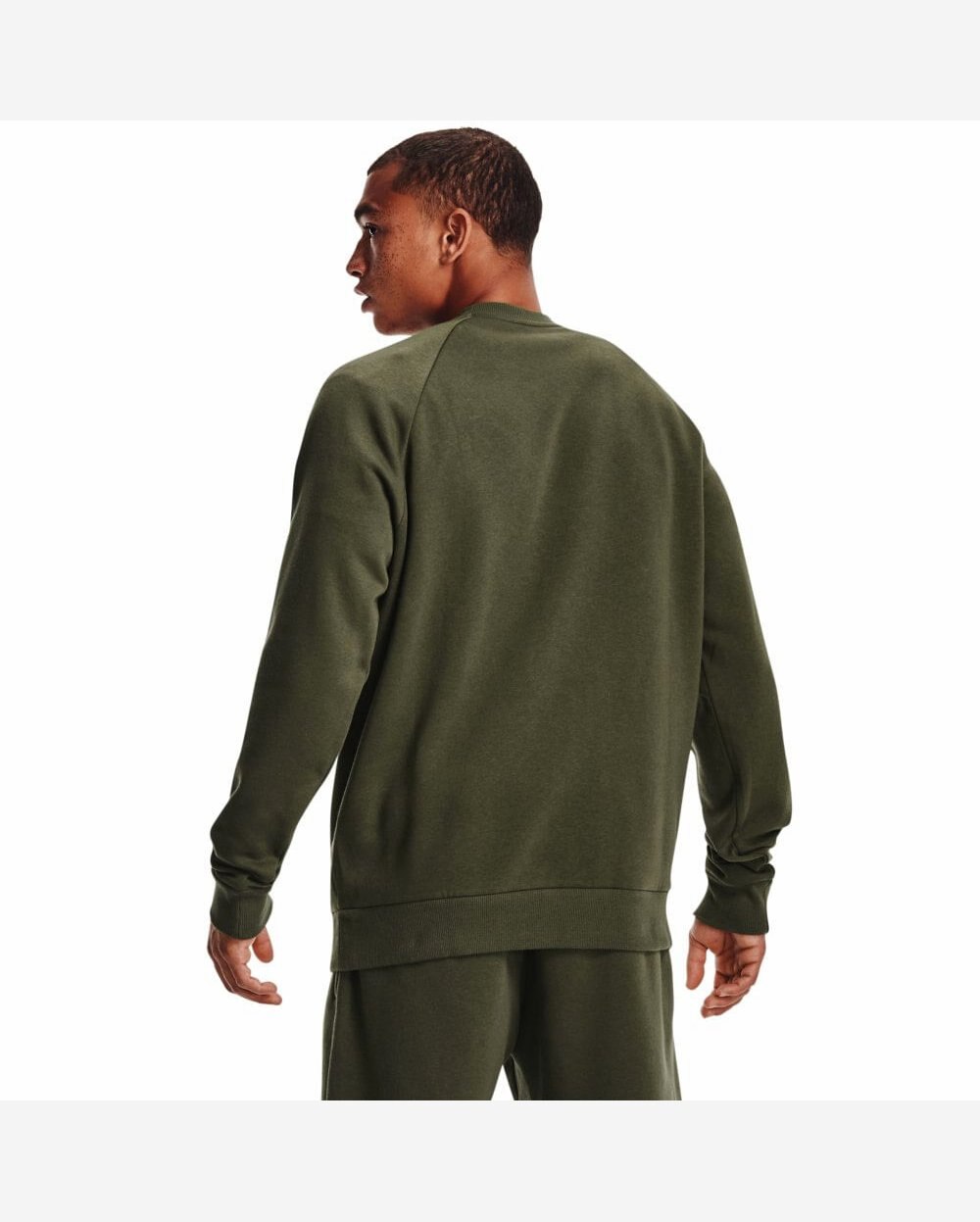 men's ua rival fleece camo script full zip