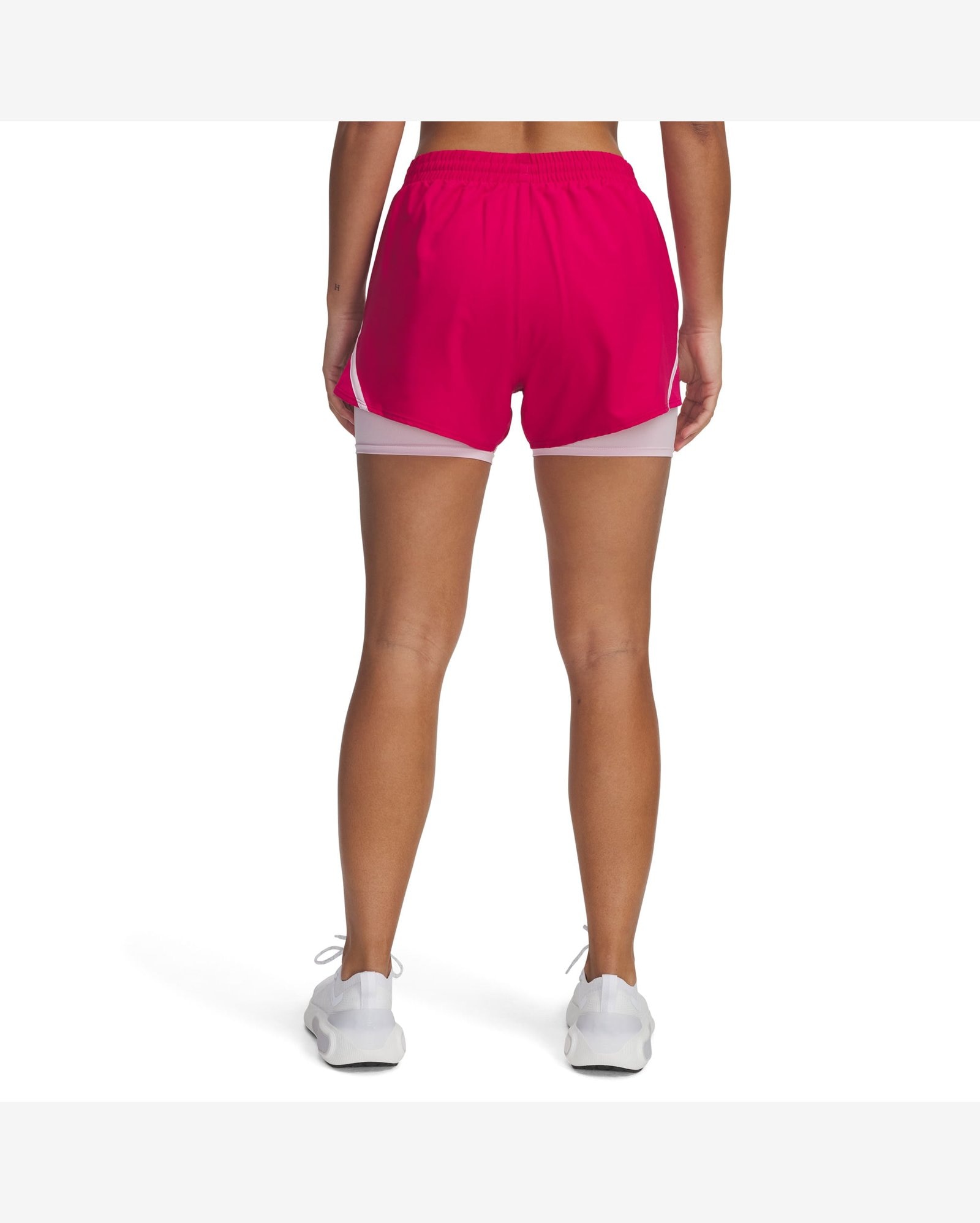Shorts de Corrida 2 em 1 Under Armour Fly By Feminino
