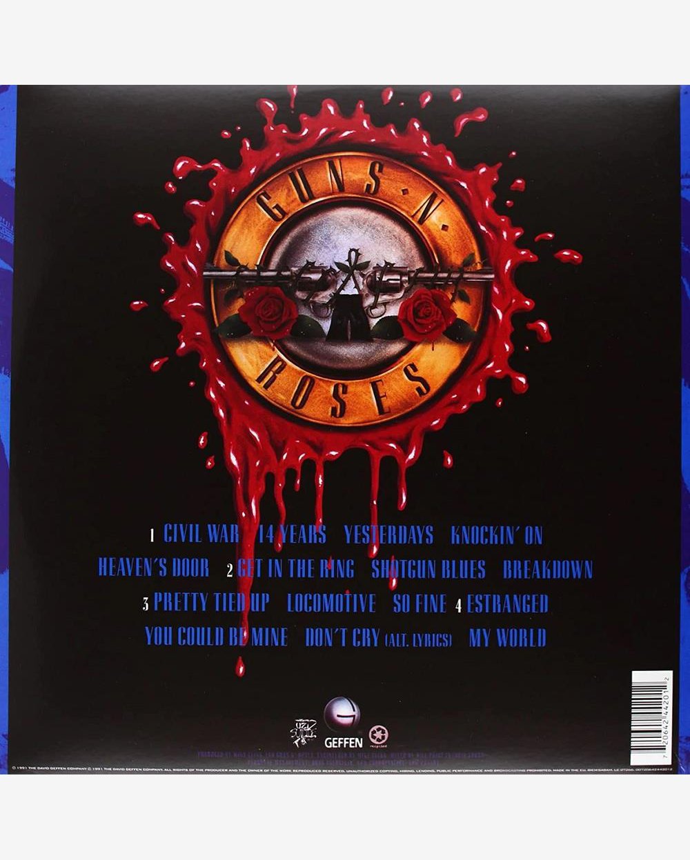 Use Your Illusion Ii 2 Lp Vinyl New Explicit Geffen Records Guns N