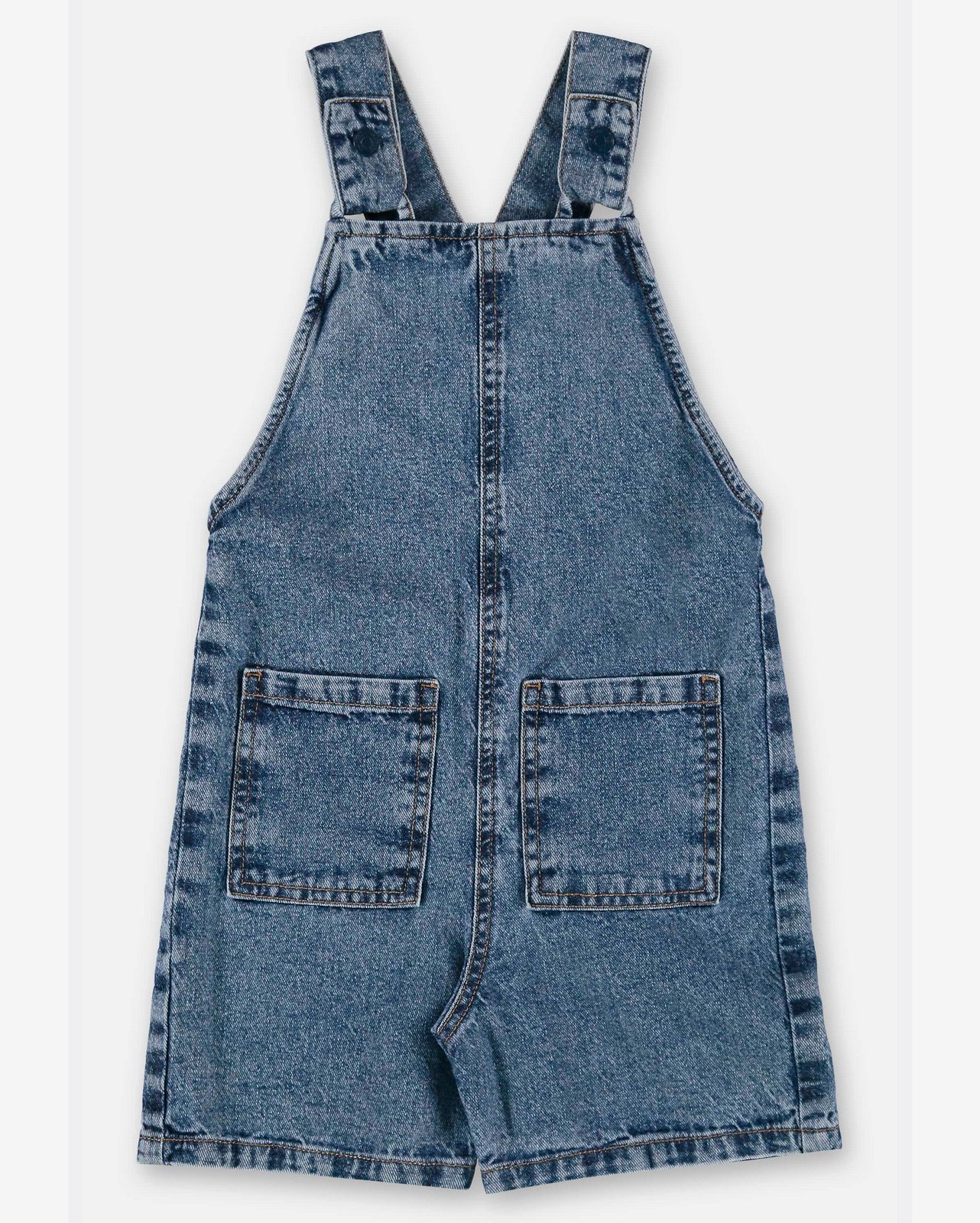 Jardineira Infantil Unissex em Jeans Up Baby