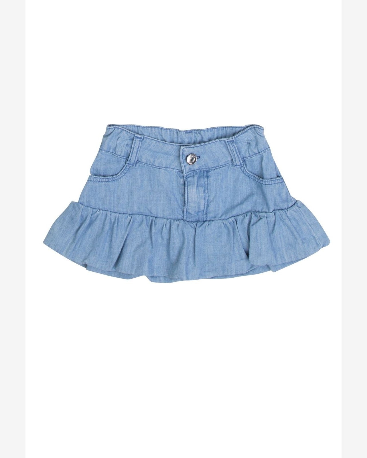 Saia Balonê Jeans Menina Have Fun