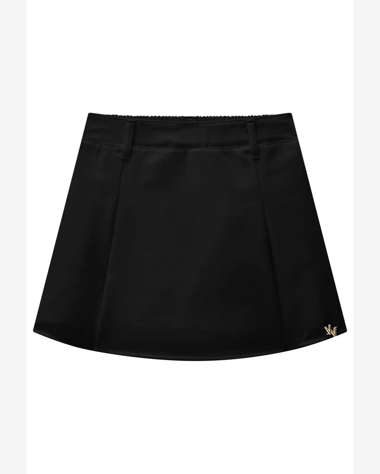 Saia Juvenil Menina Preto Vic Vicky