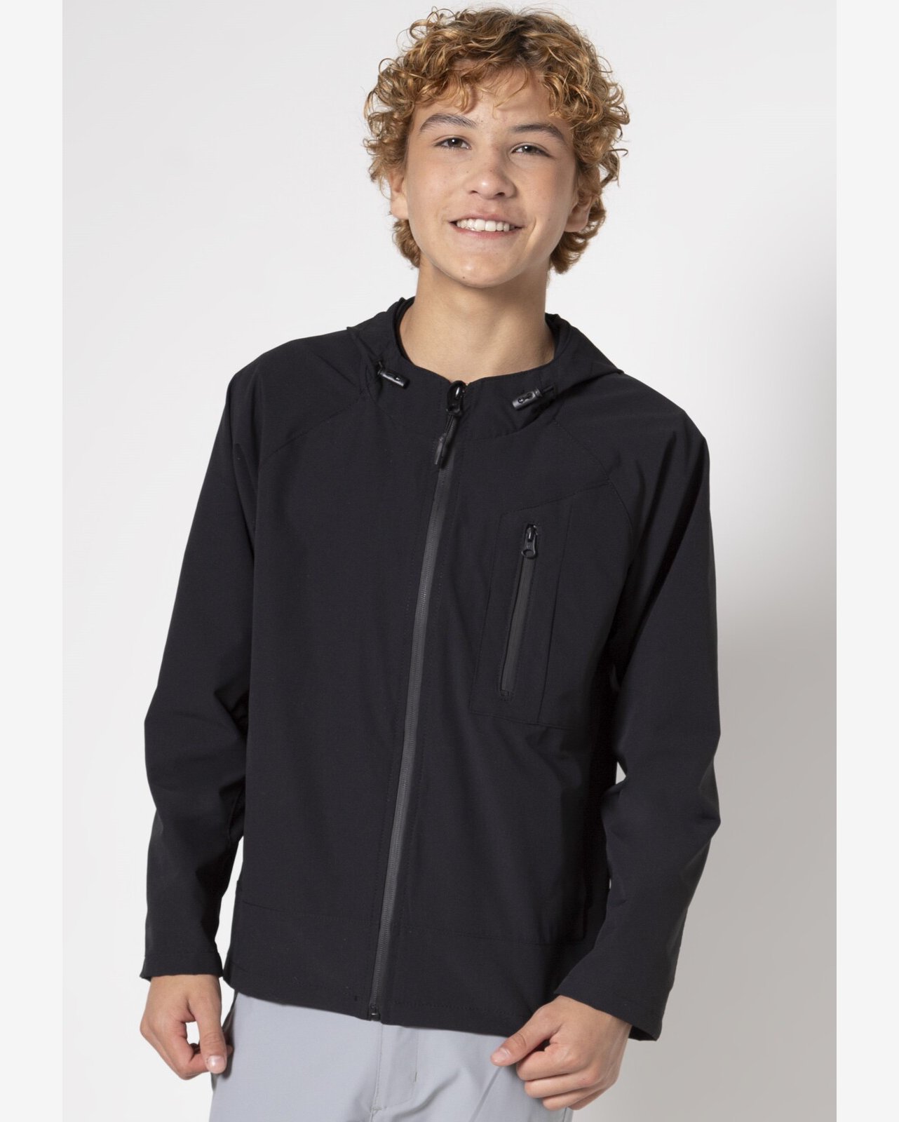 Jaqueta Infantil Preto Com Capz Banana Danger