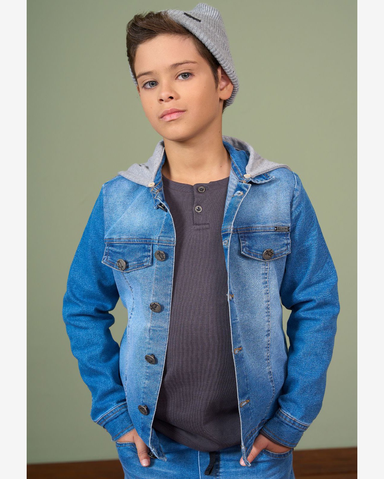 Jaqueta Jeans Menino Ok Friends