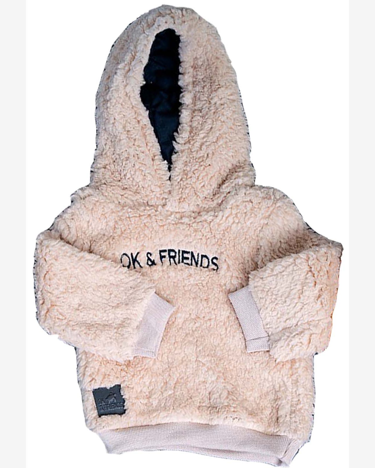 Blusa Moletom Capuz Infantil Ok Friend & Pakita