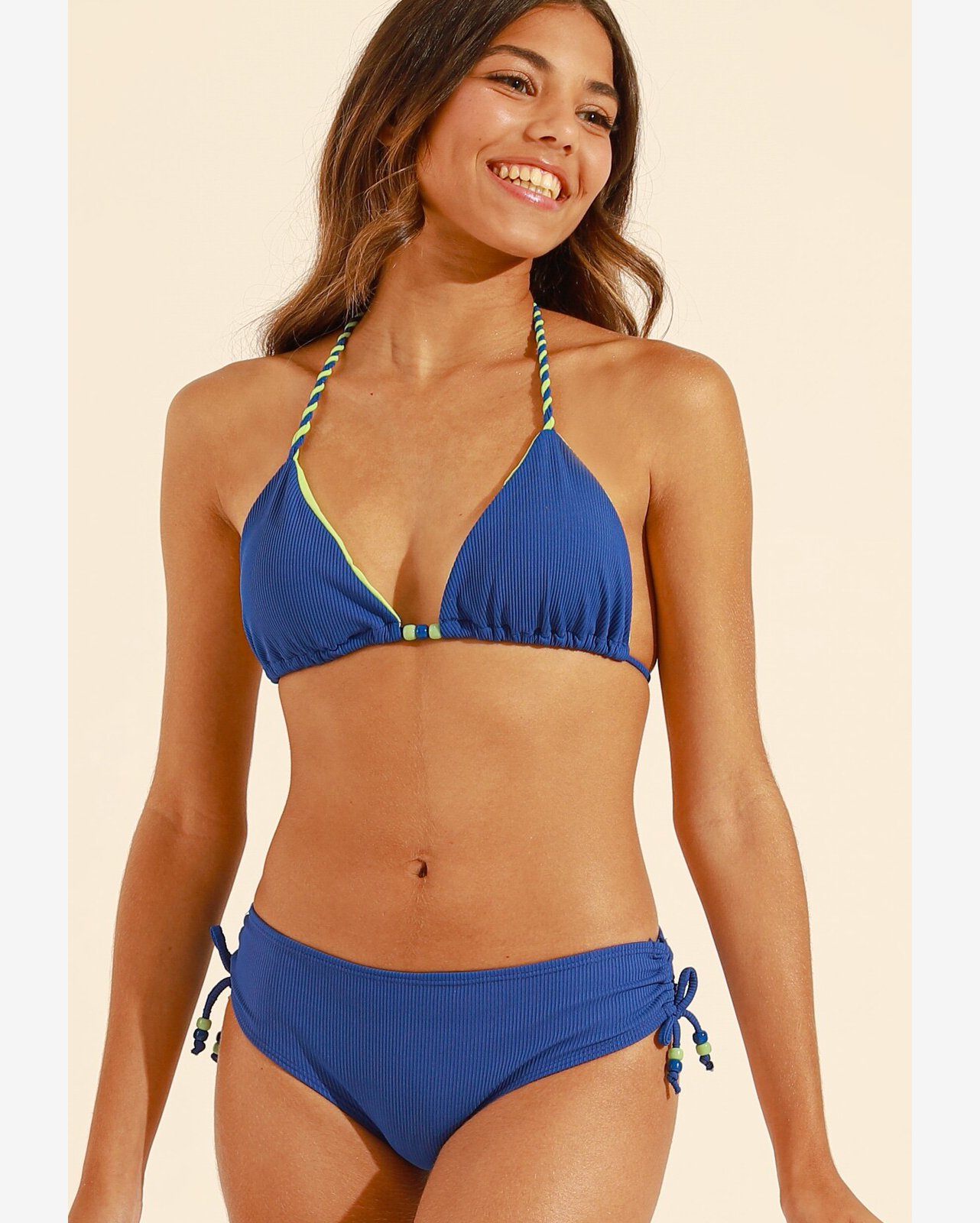 Bíquini Menina Azul Royal Poah Noah