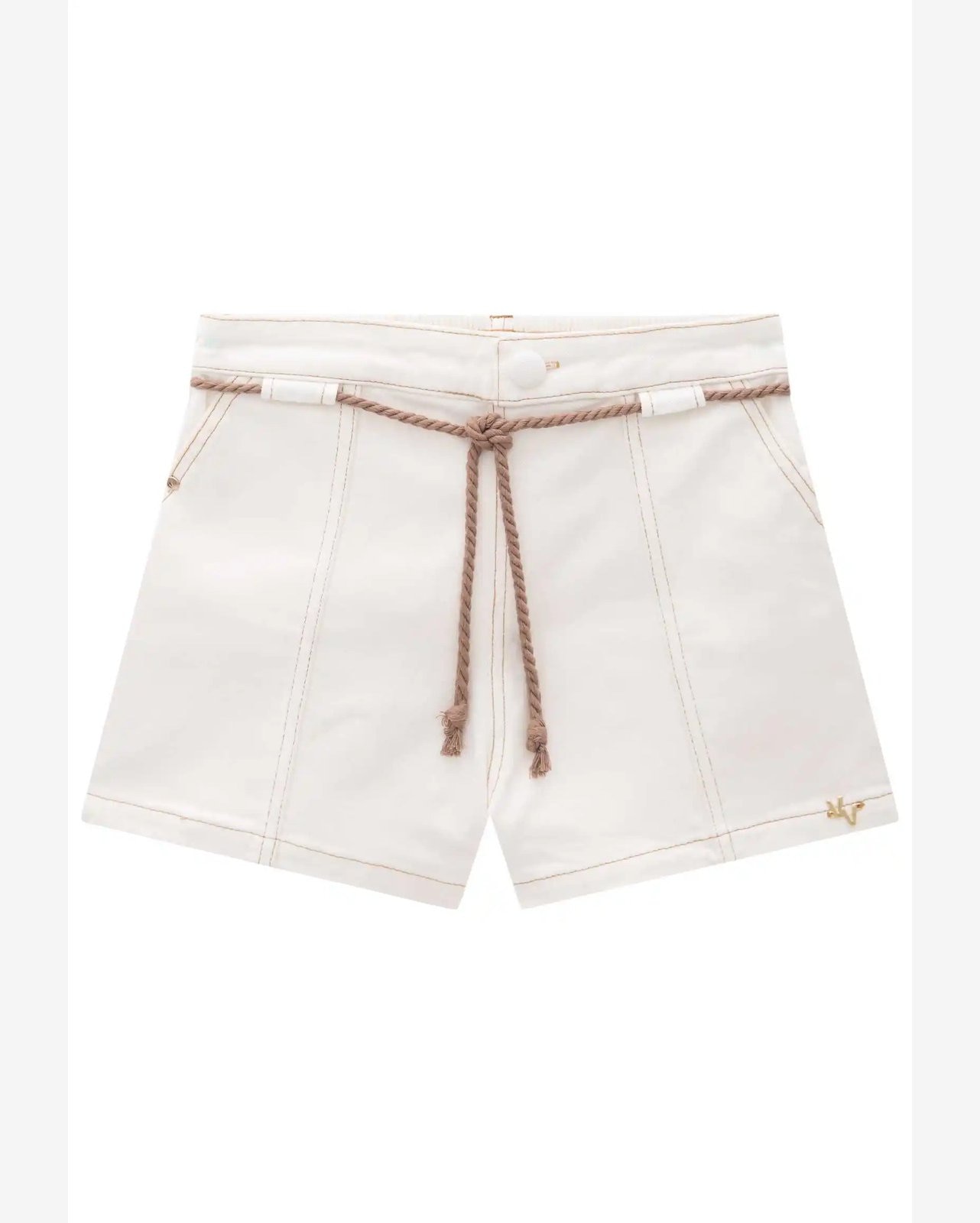 Short Juvenil Menina Off Vic Vicky