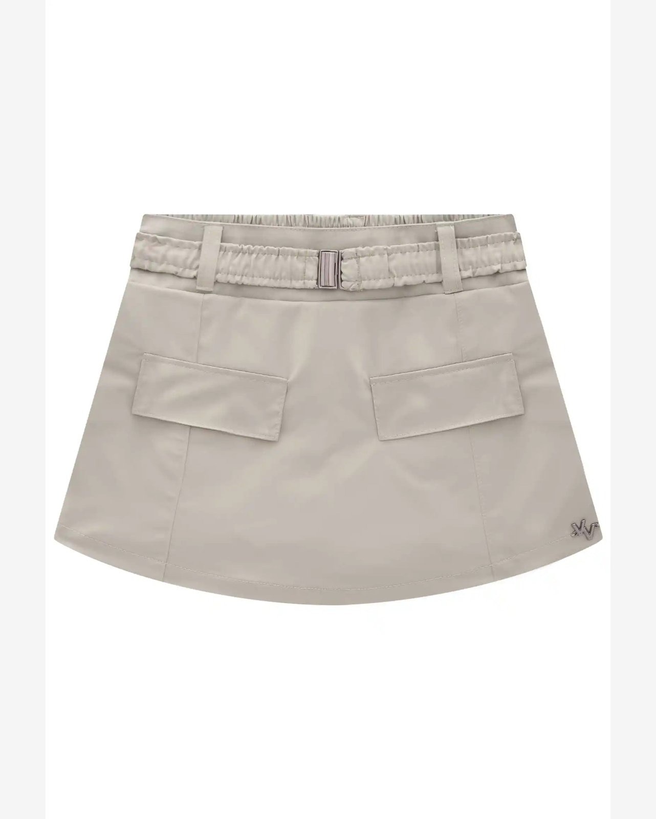 Shorts Saia Menina Nude Juvenil Vic Vicky