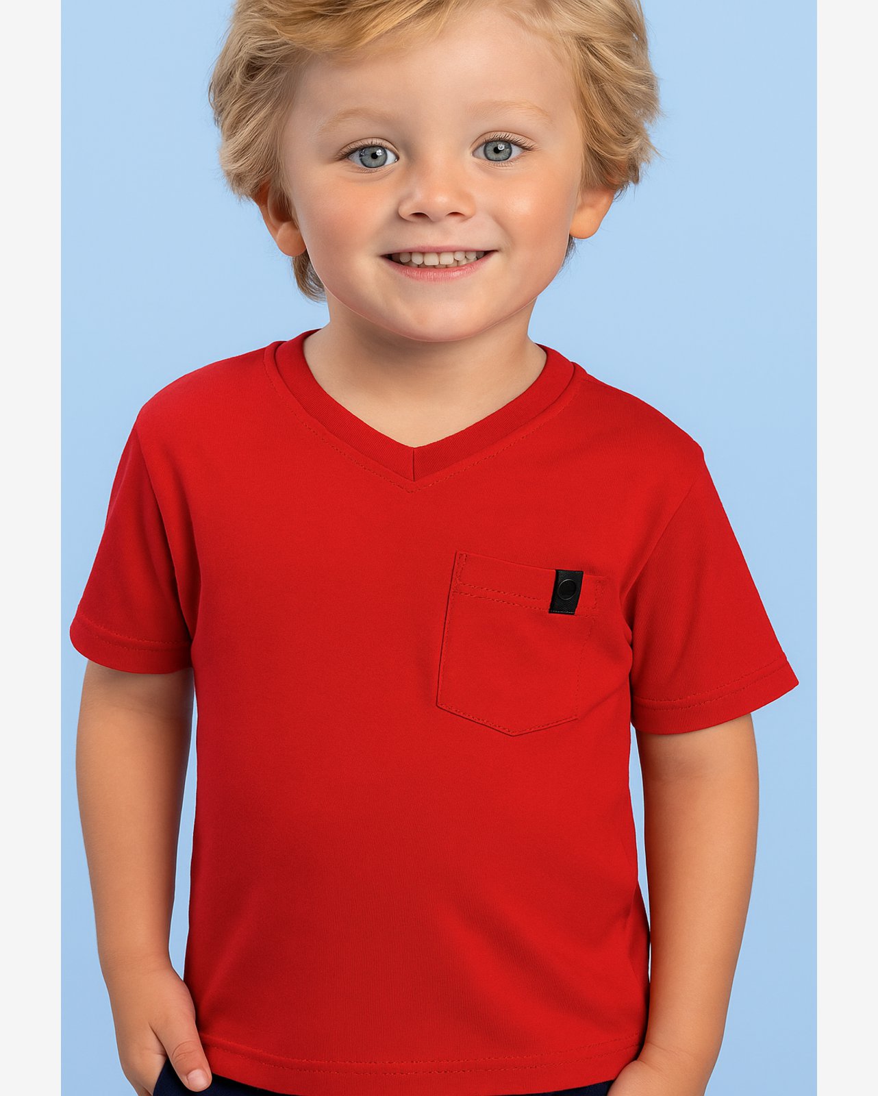 Camiseta Vermelha Infantil Menino COSTÃO