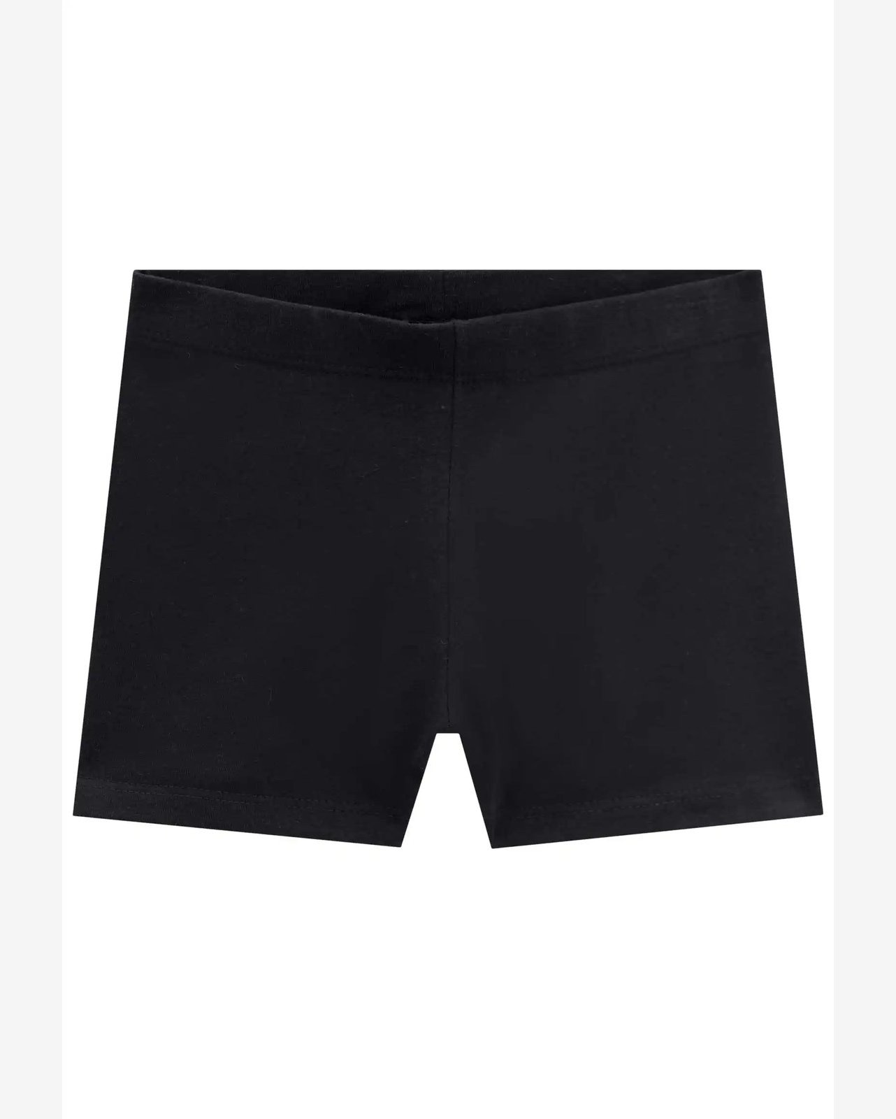 Short Menina Preto Segunda Pele Kukiê