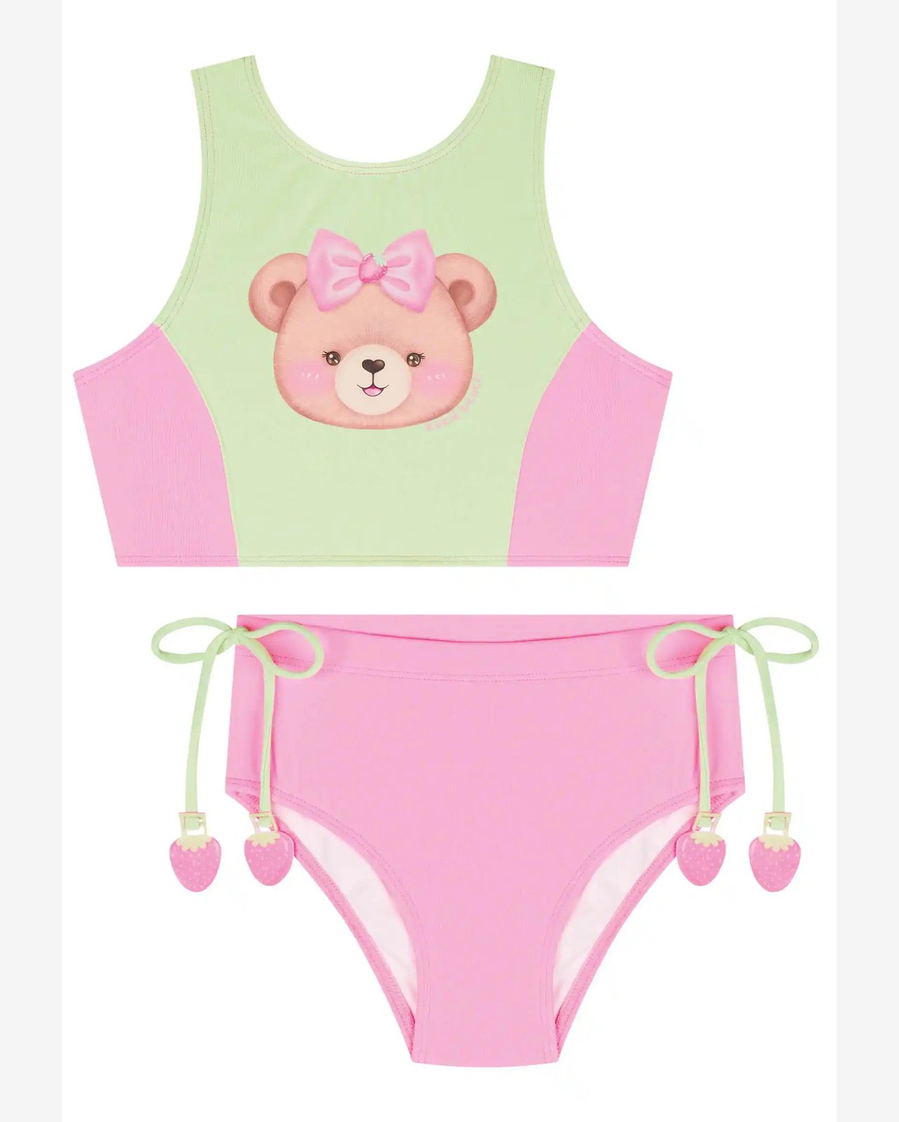 Bíquini Menina Infantil Estampado Kukiê