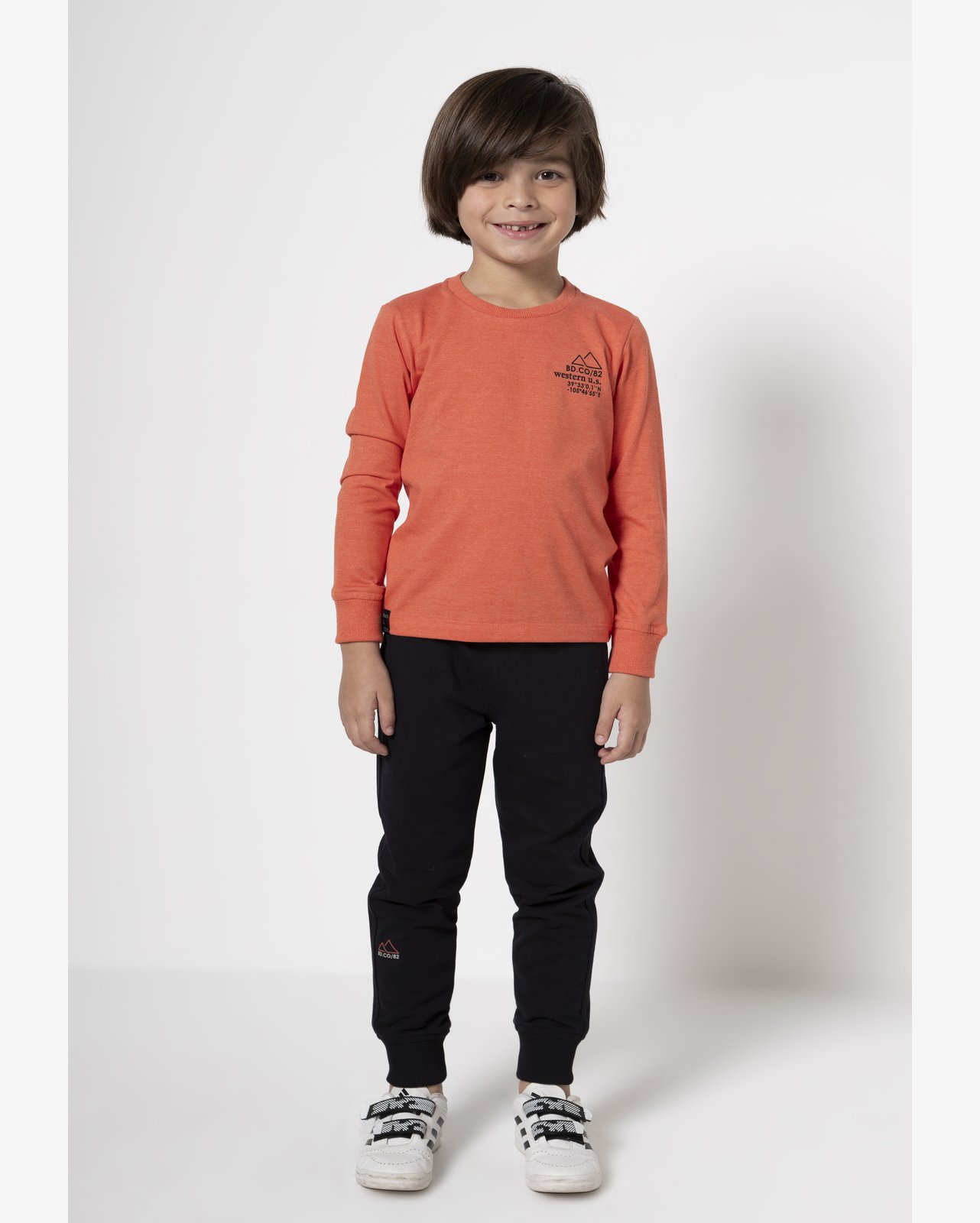 Conjunto Infantil Manga Longa Banana Danger