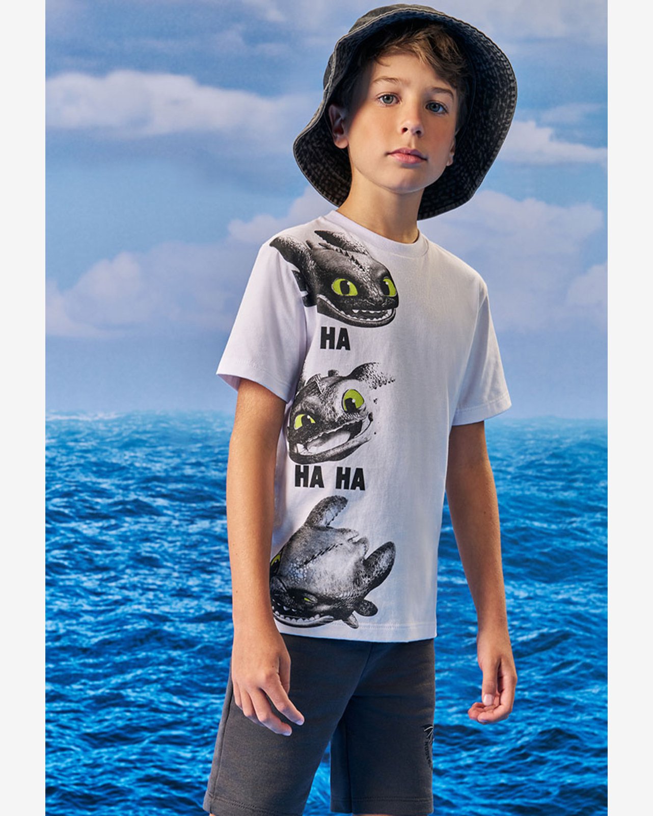 Camiseta Menino Banguela Branco Divertto