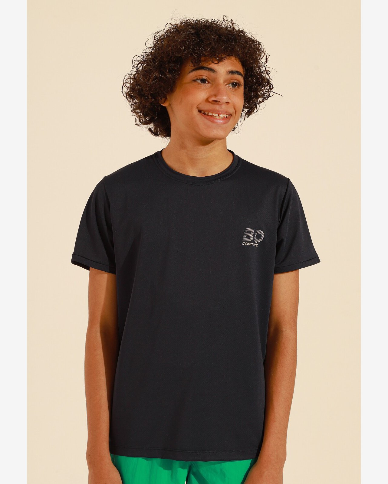 Camiseta Infantil Preta Banana Danger BD Active