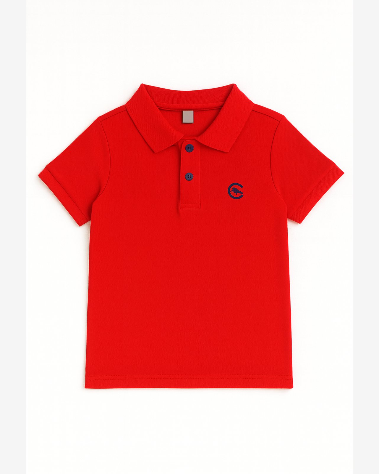 Camiseta Polo Vermelha Infantil COSTÃO