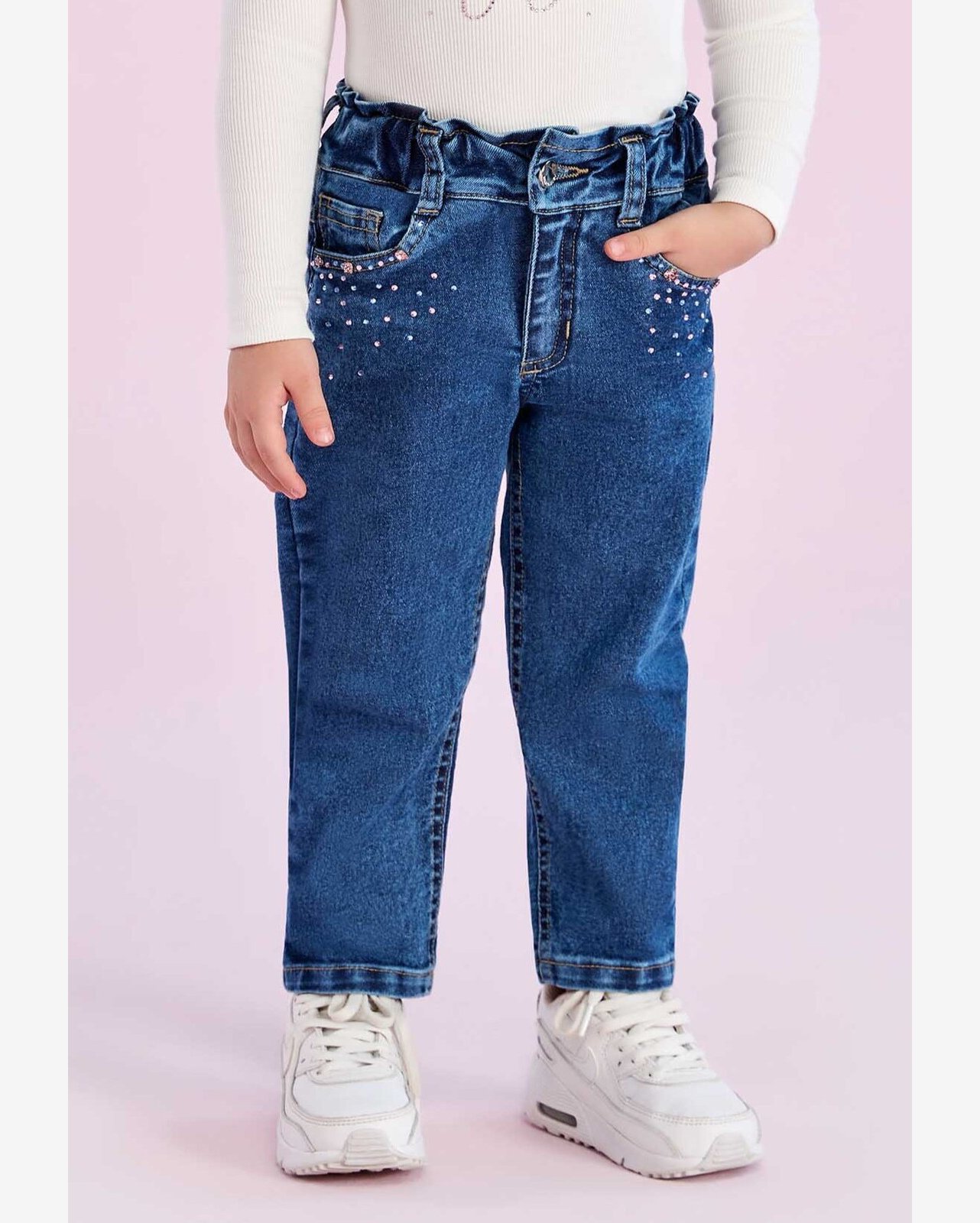 Calça Jeans Infantil Petit Cherie