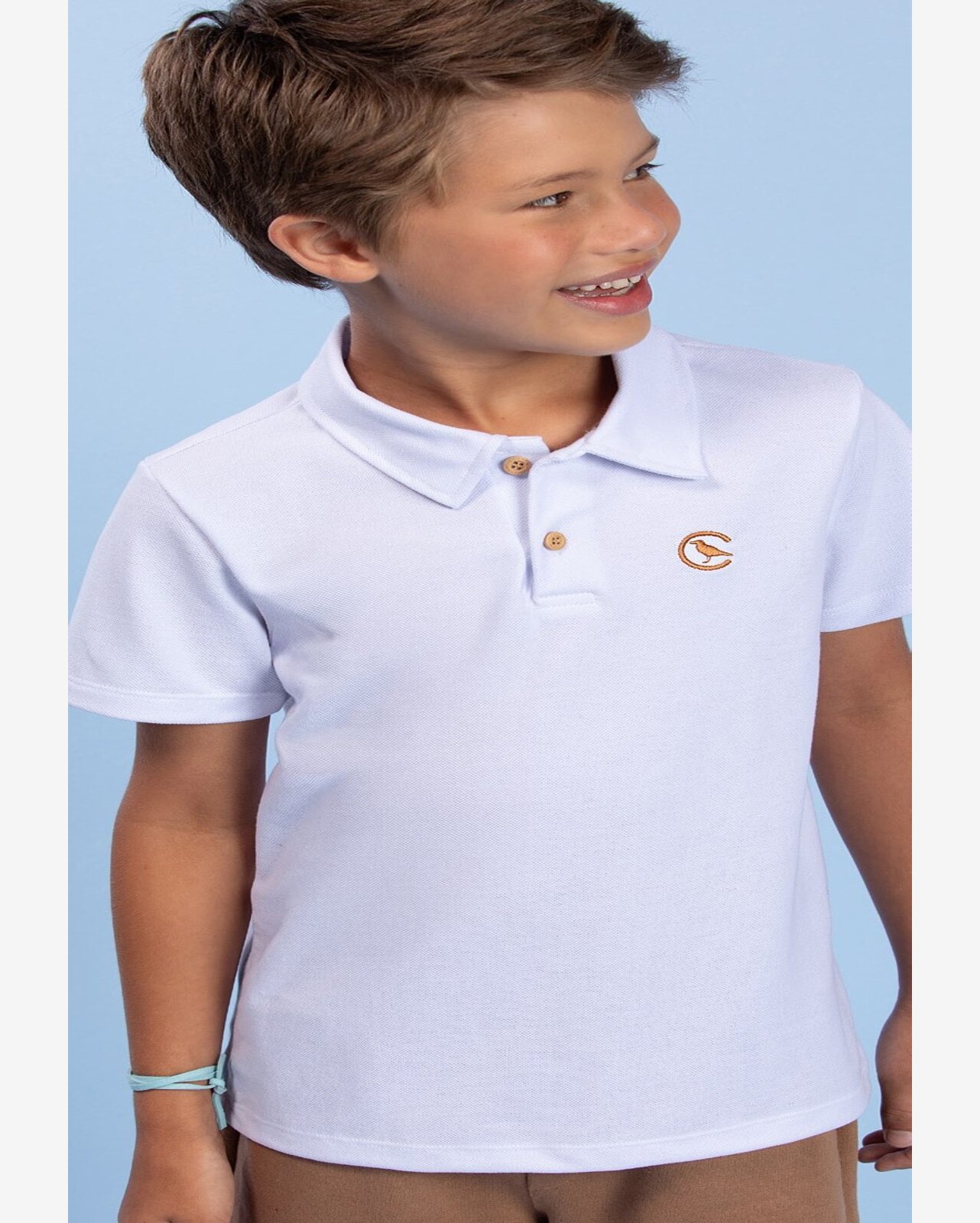 Camiseta Polo Infantil Menino COSTÃO