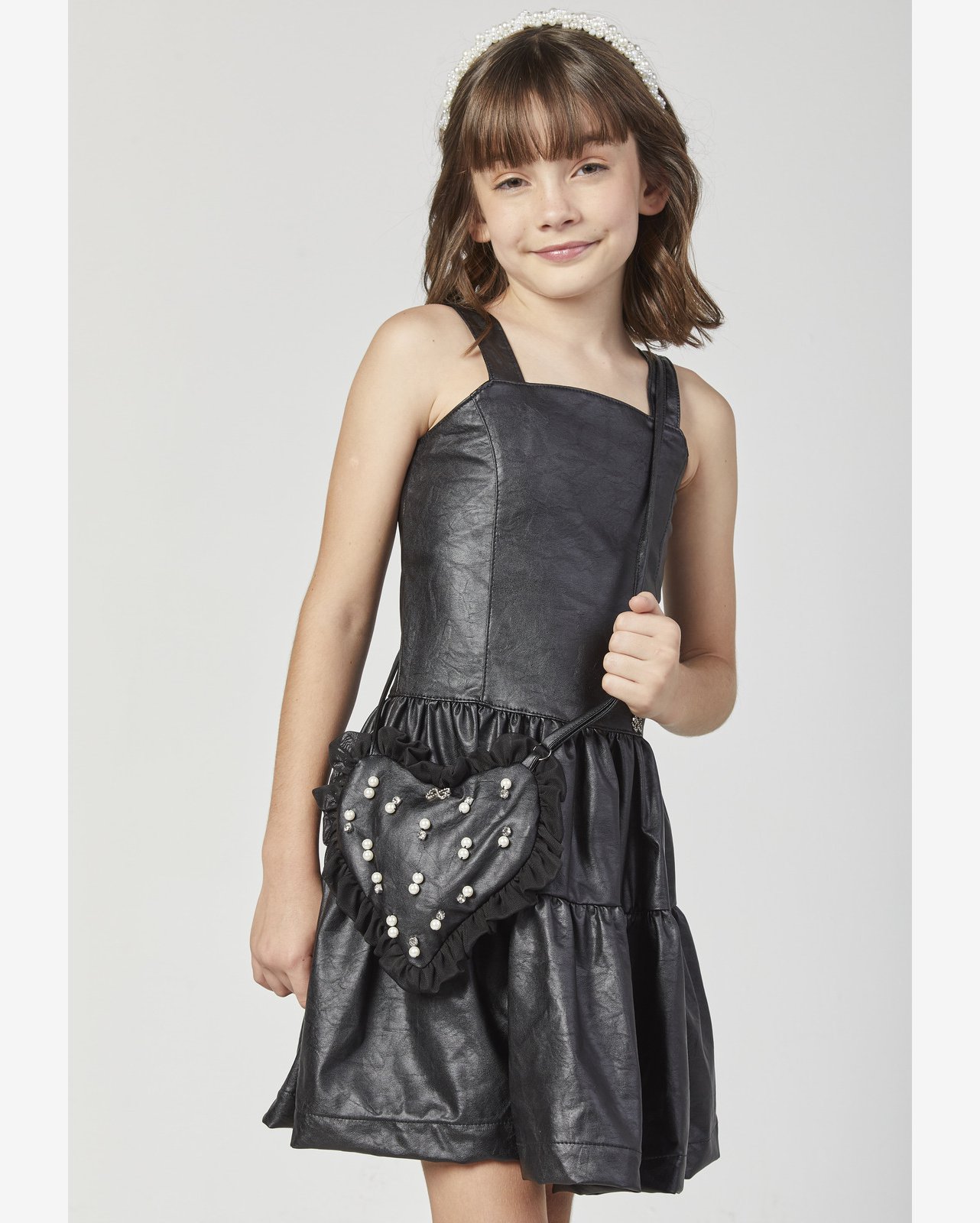 Vestido Infantil Luluzinha Preto Menina