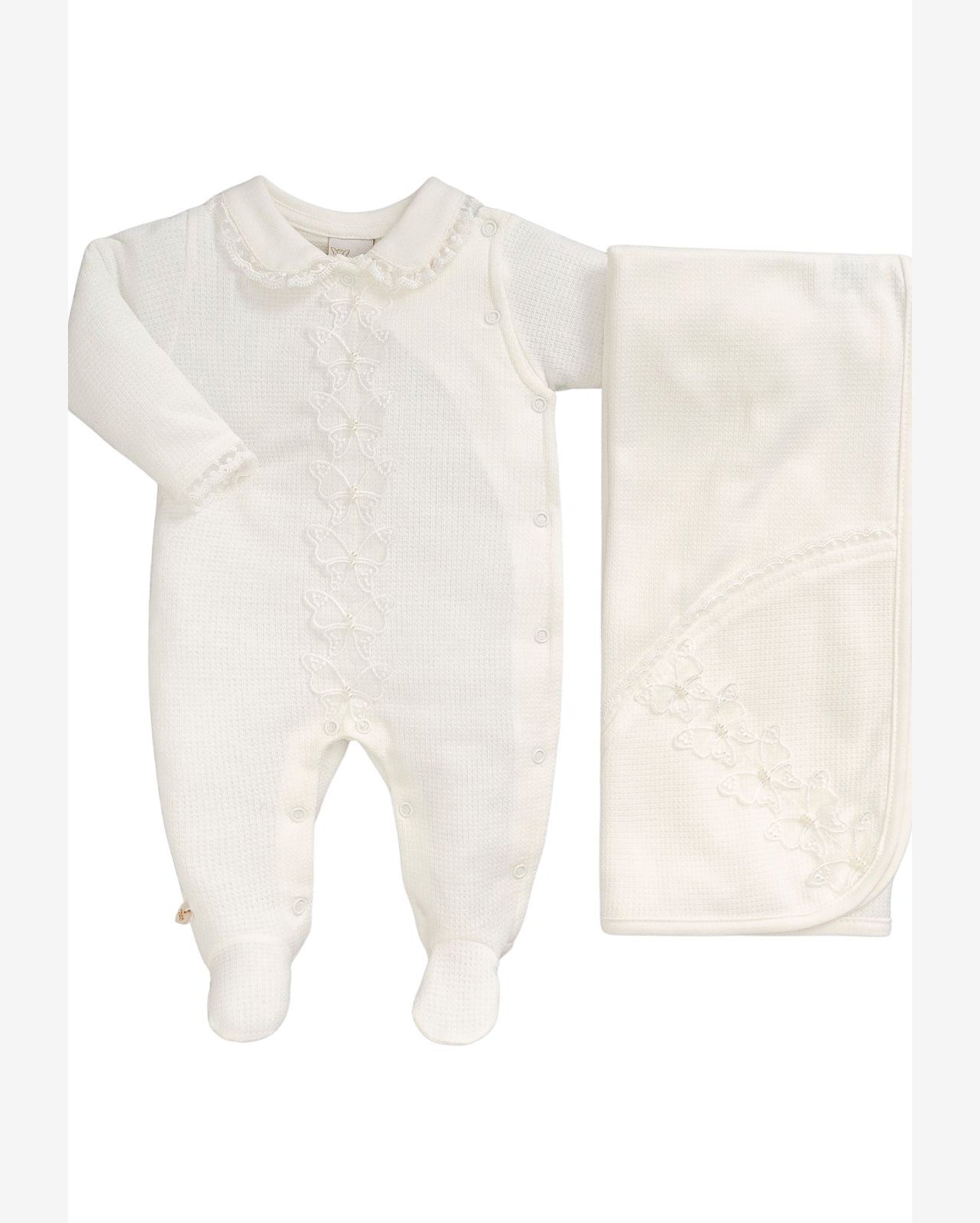 Macacão Longo Kit Maternidade Bebê Anjos Baby
