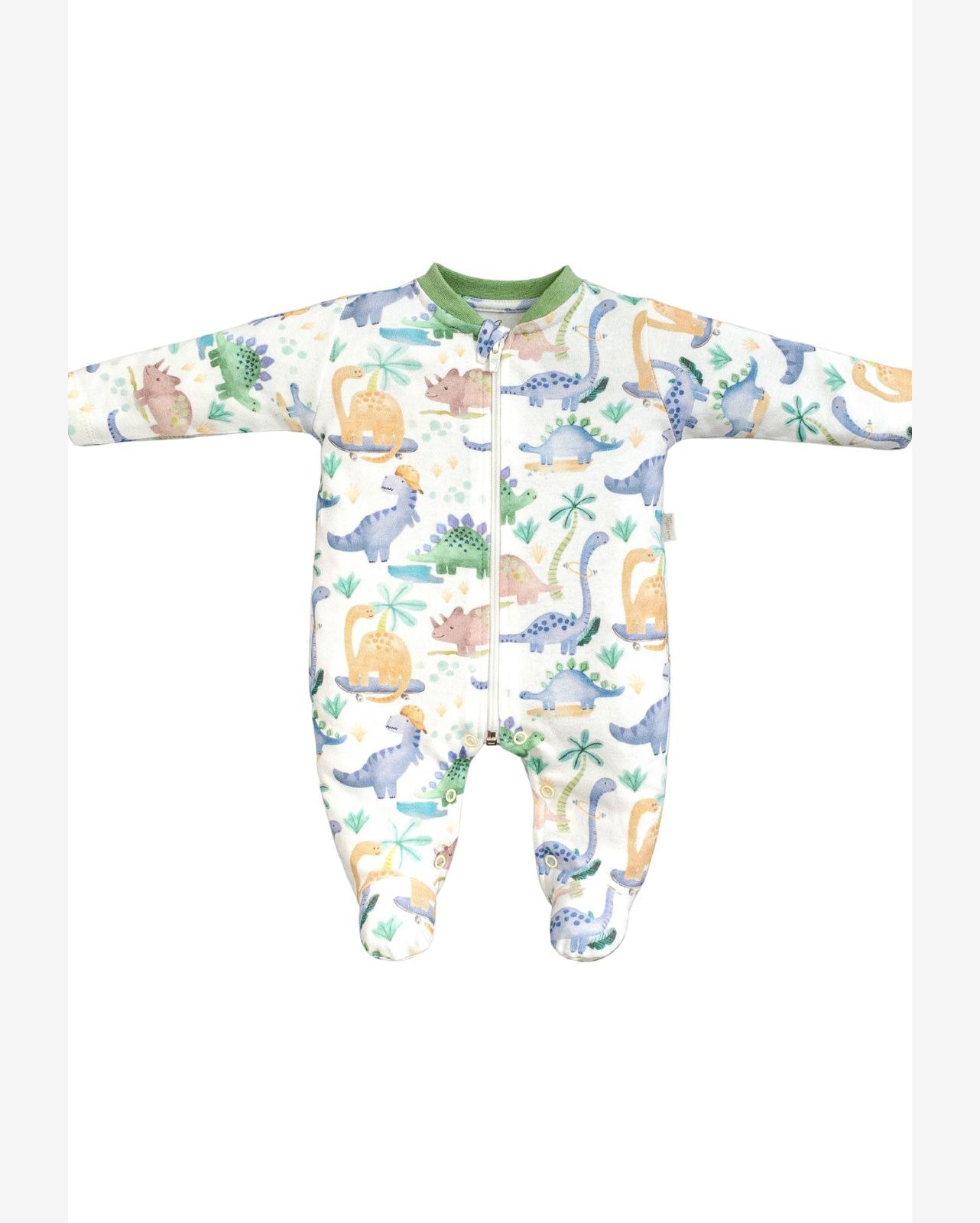 Macacão Longo  Menino Estampado Anjos Baby