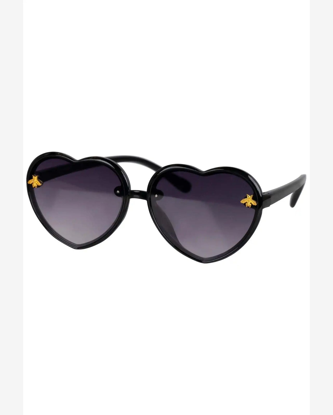 Óculos de Sol Menina Estilo Preto Kukiê
