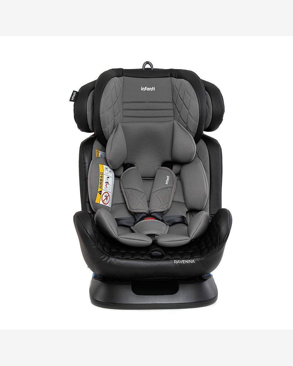 Cadeirinha de Carro Ravenna 0 a 36kg  Cinza - Infanti