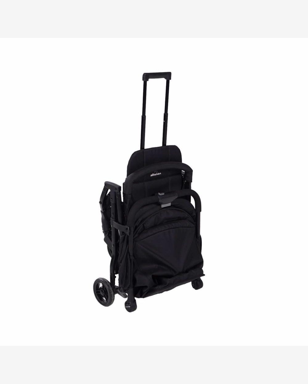 Carrinho com Bebê Conforto e Base Travel System Yupi Trio Pro Preto - Voyage