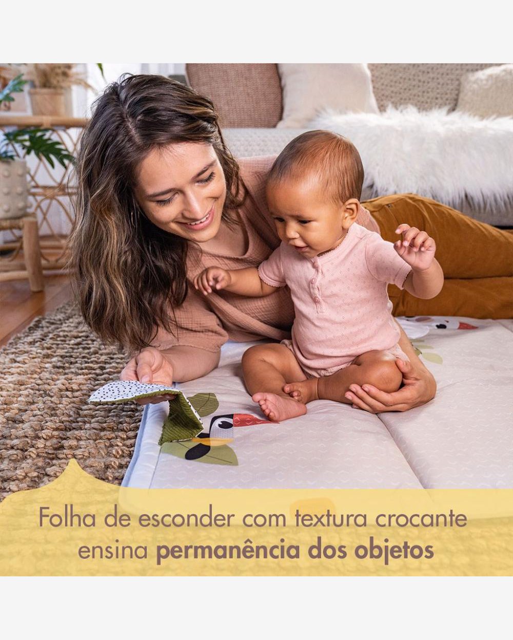 Tapete de Atividades Super Mat Tiny Love Boho Chic