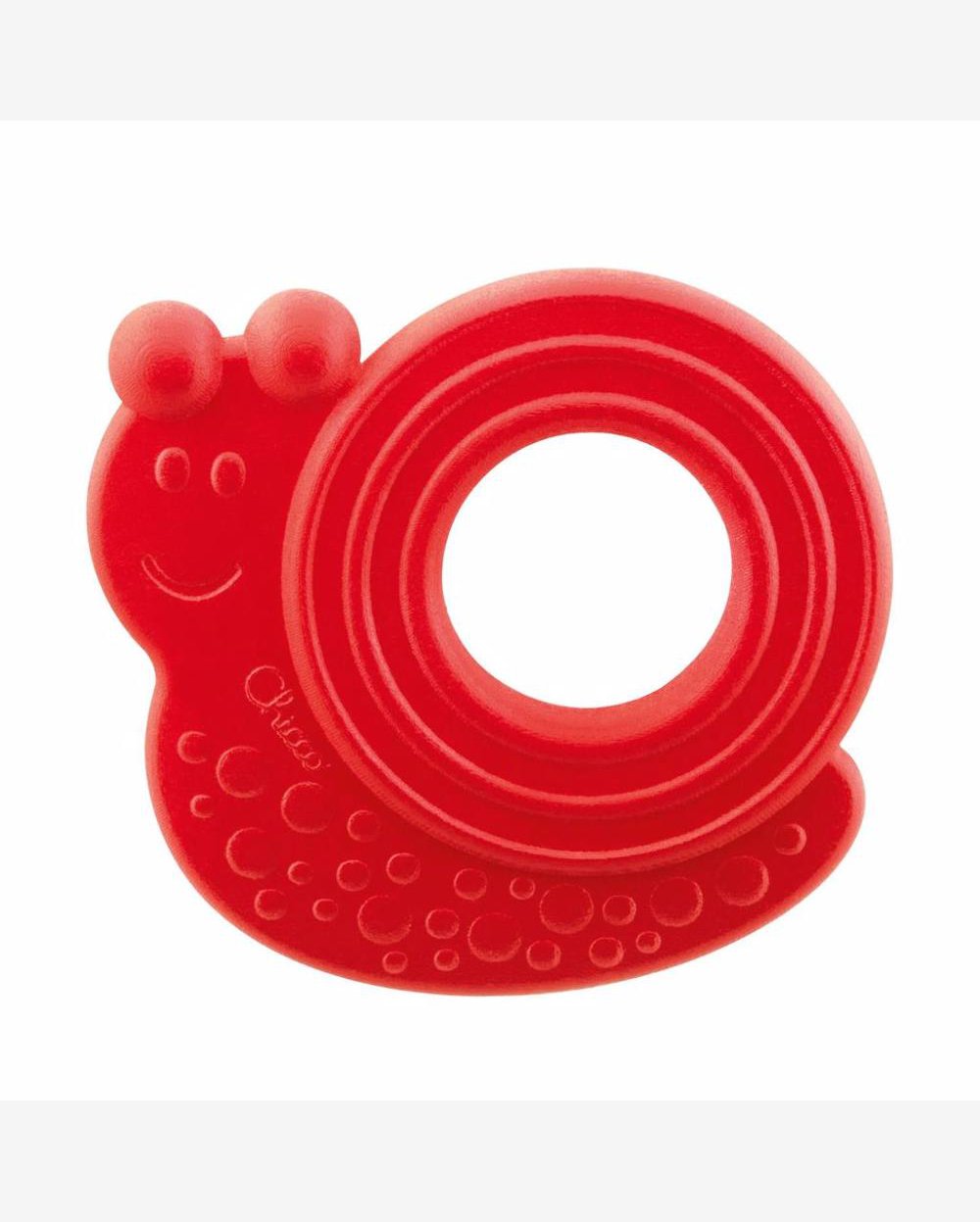 Mordedor Molly Eco Chicco Caracol Vermelho