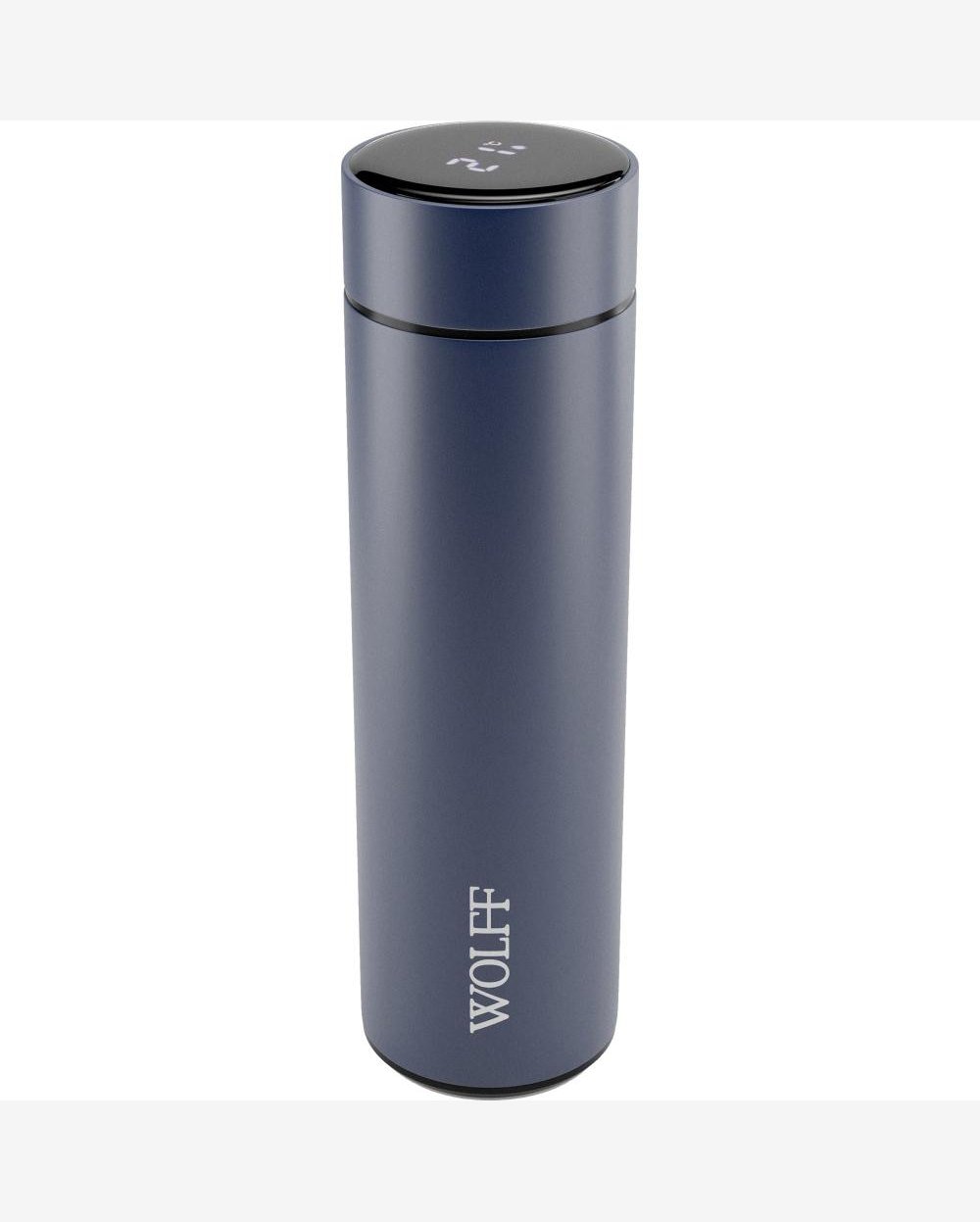 Garrafa Térmica Wolff de Aço Inox Azul 500ml