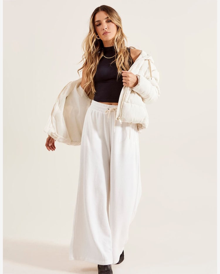 Calça Off White Riachuelo Calça Branca CalÃ§a Pantalona Pinterest