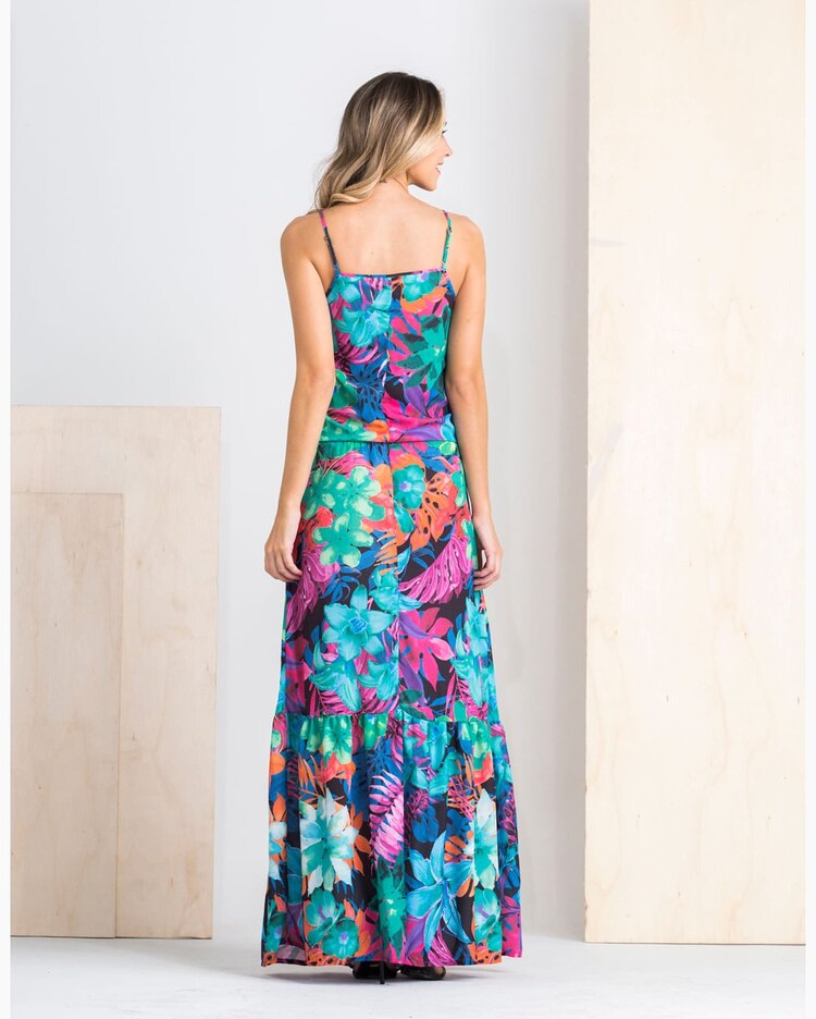 Riachuelo Vestido Airydress Vestidos Longos Vestido Vermelho