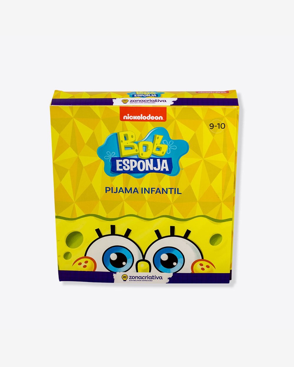 Pijama Verão Infantil Bob Esponja
